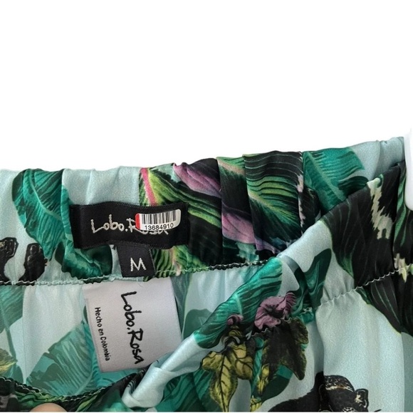 LOBO ROSA Multi-Coloured Amazona Elastic Pants - Picture 5 of 10